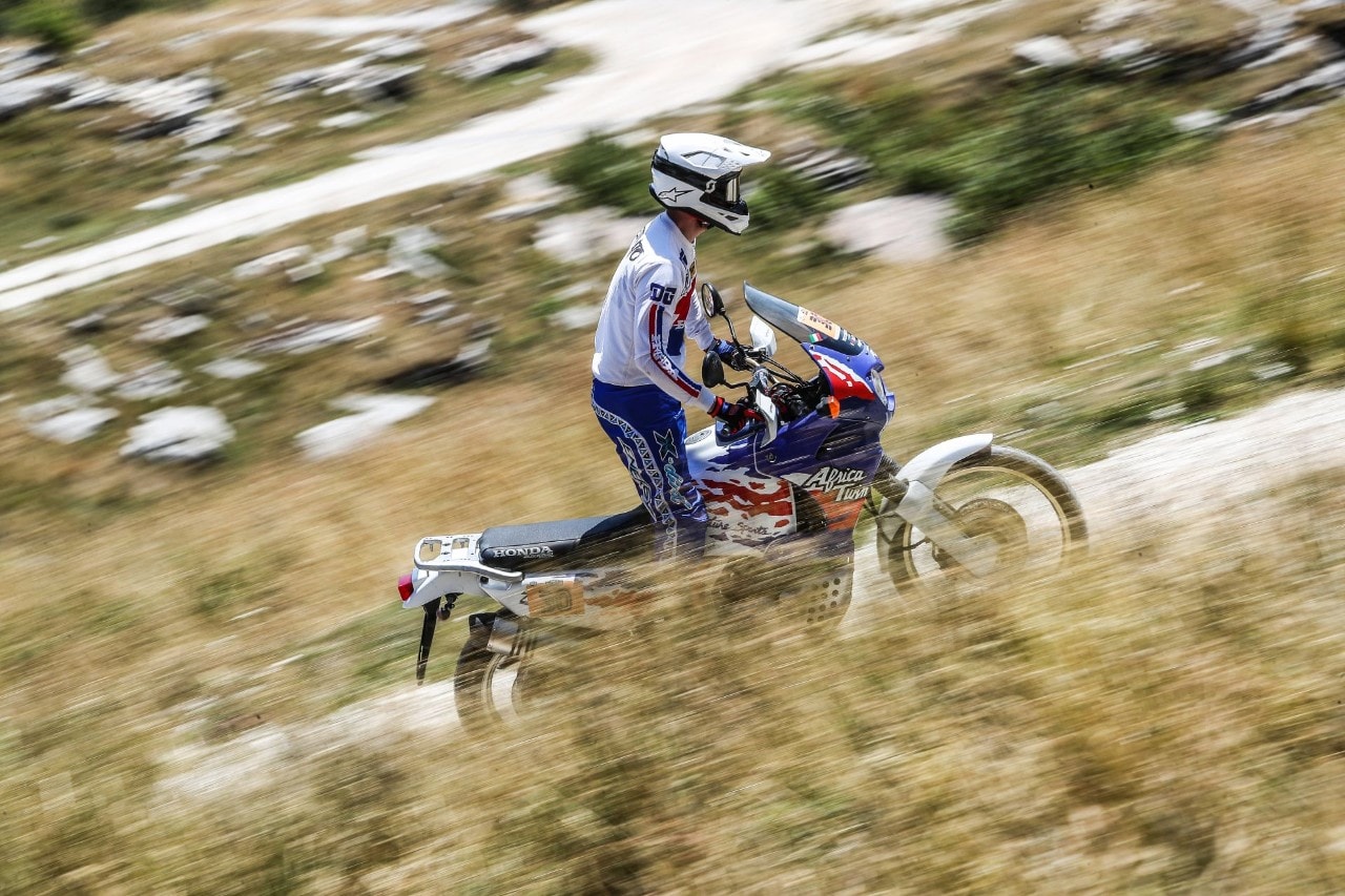 Belle davvero: Honda Africa Twin RD07